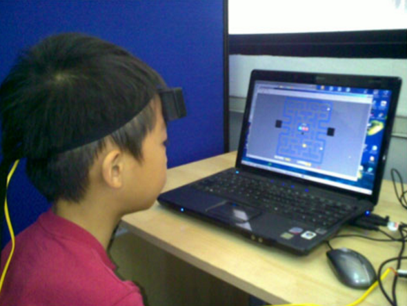 pIR-HEG Neurofeedback client at Sadar Psychology and Sports Center